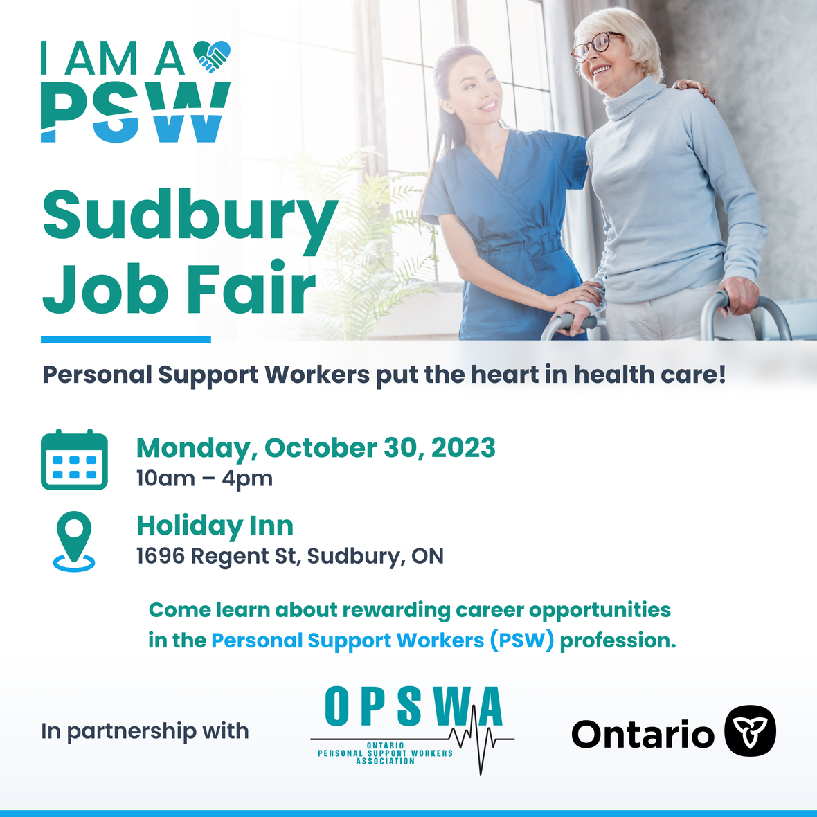 I AM A PSW Job Fairs!