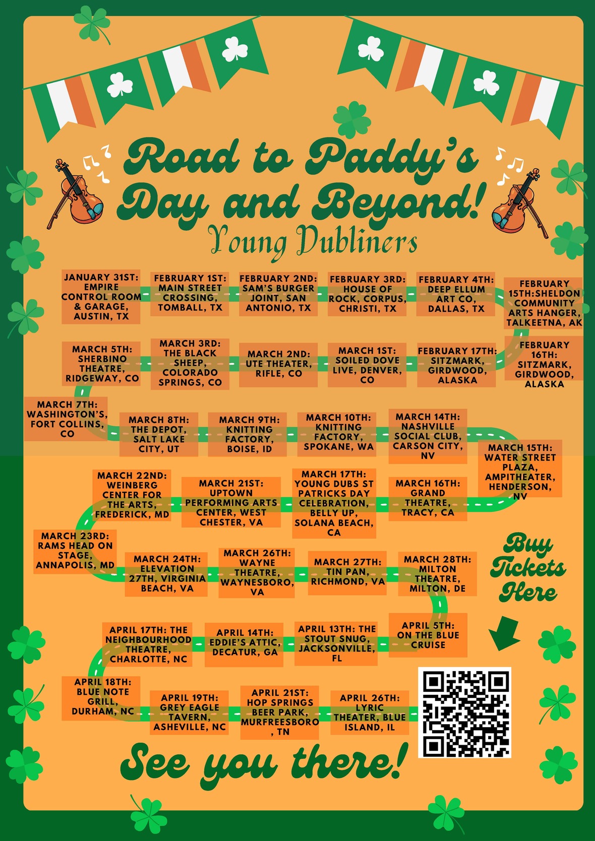 Road to Paddys Day and Beyond 