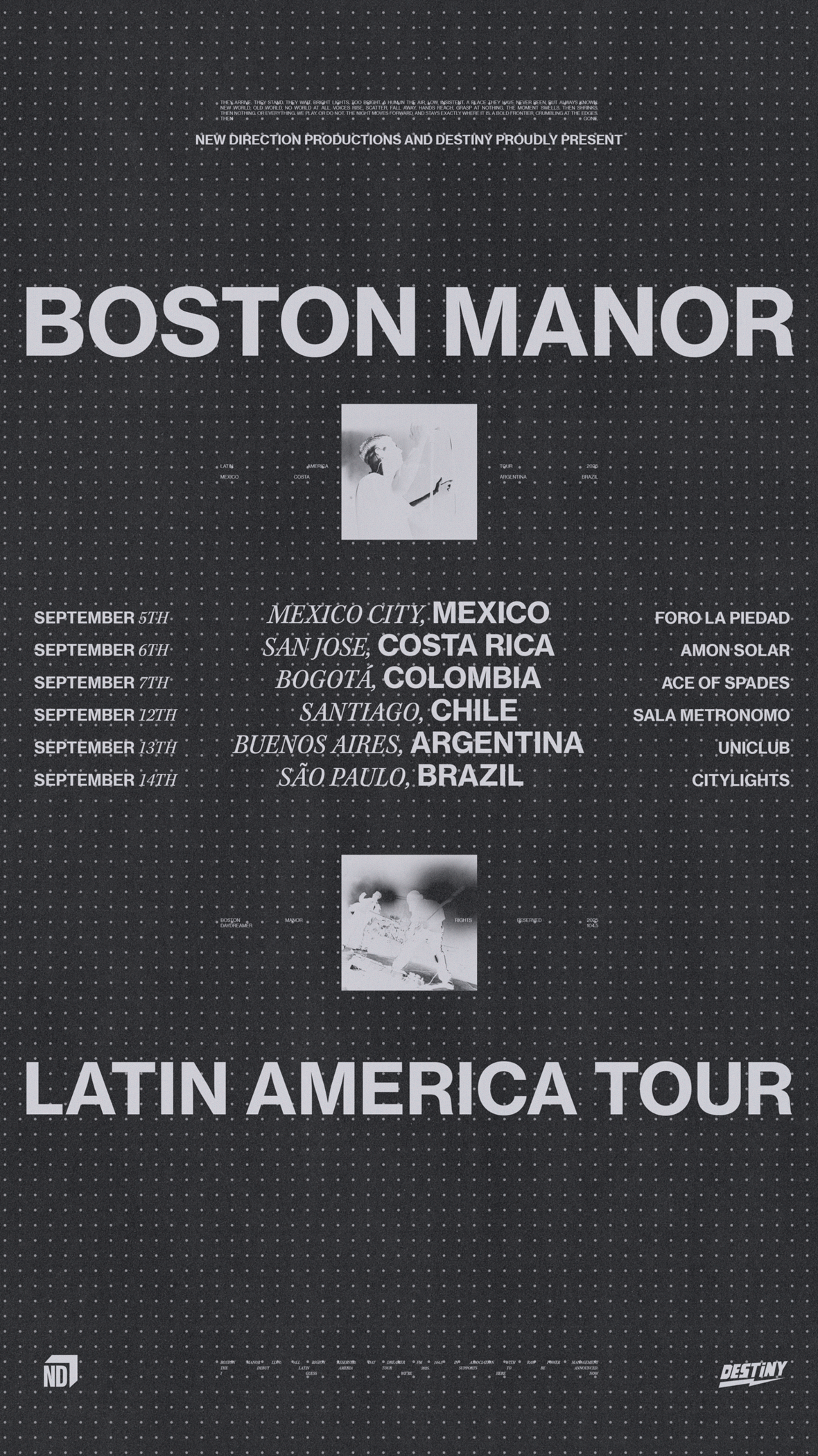 LATIN AMERICA TOUR POSTER V5 9X16