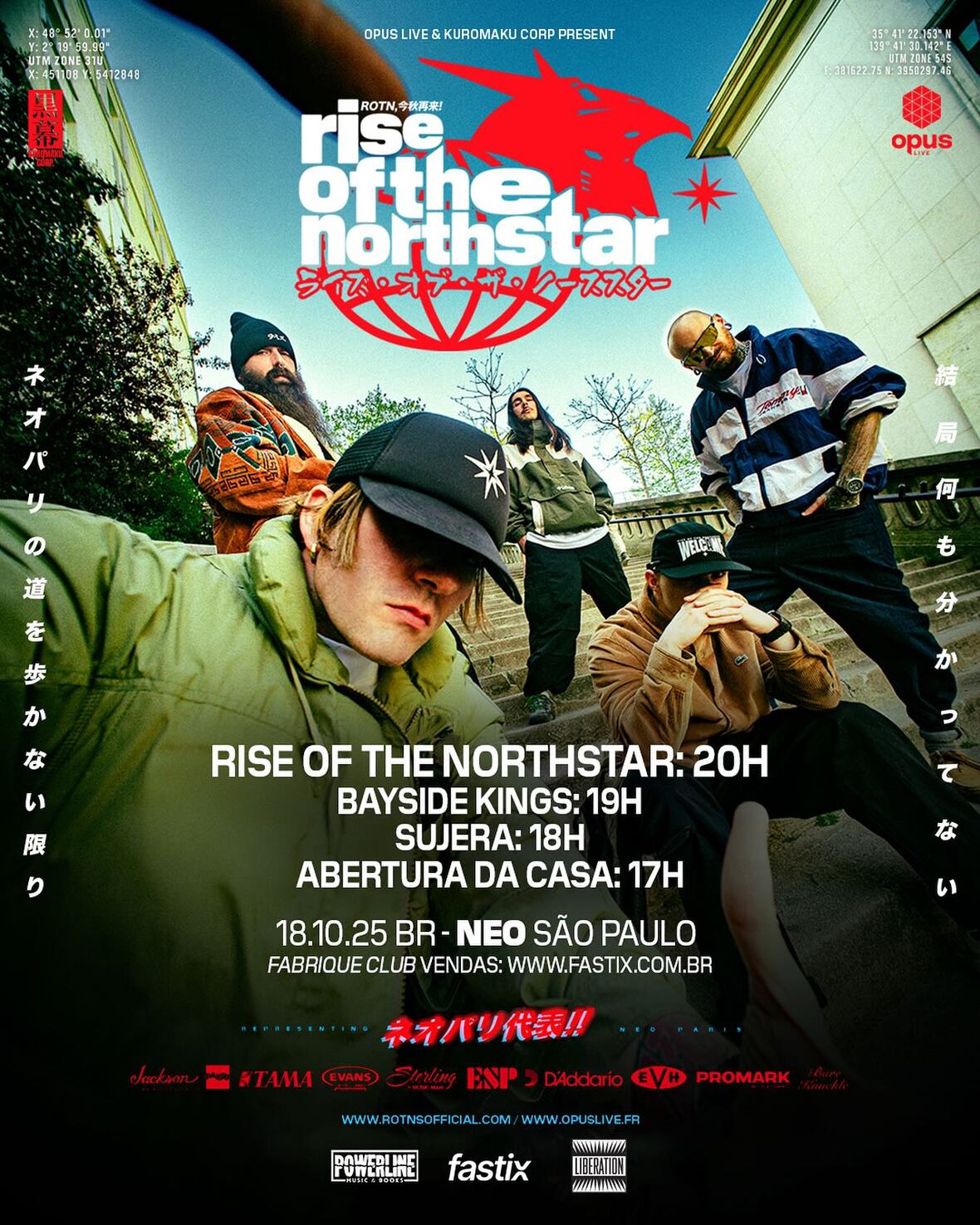 rise horarios