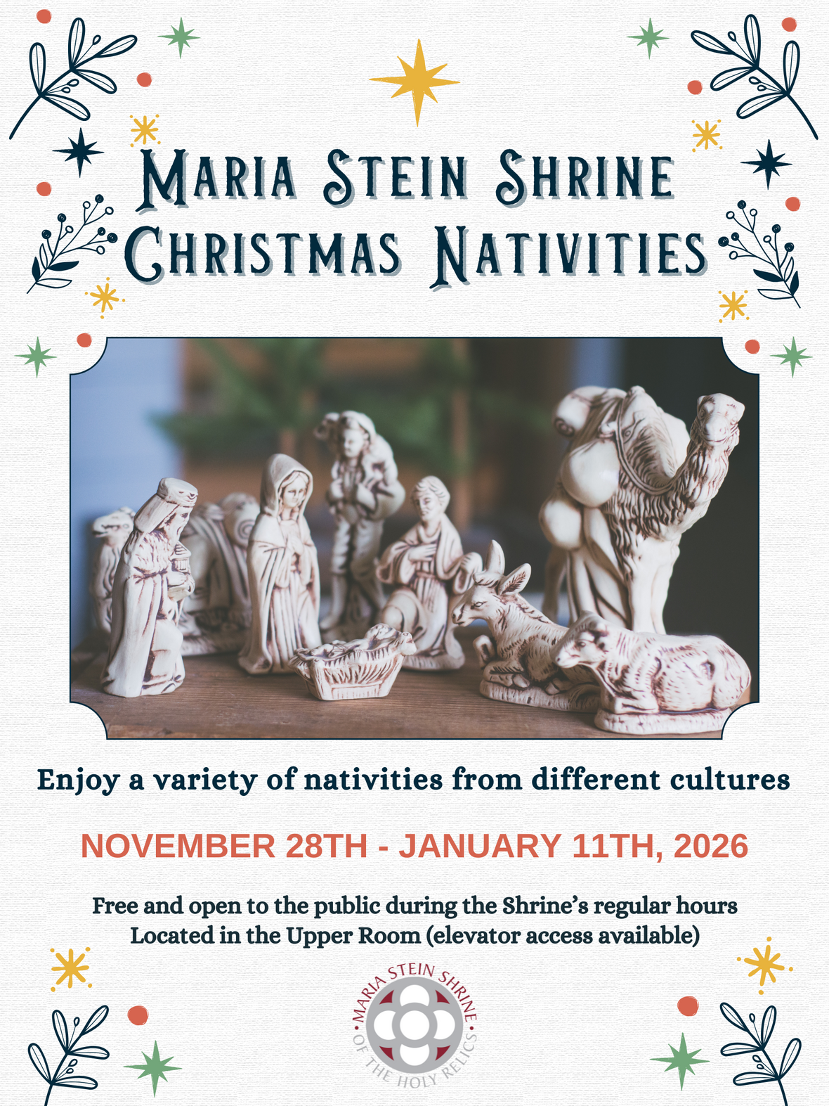 Christmas nativities 2025