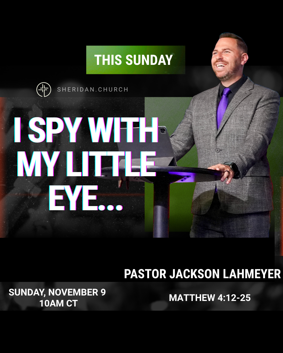 Copy of Copy of Copy of White and Orange Gradient Modern Church Sunday Service YouTube Thumbnail