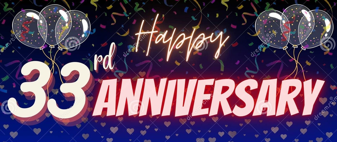 33rd anniversary