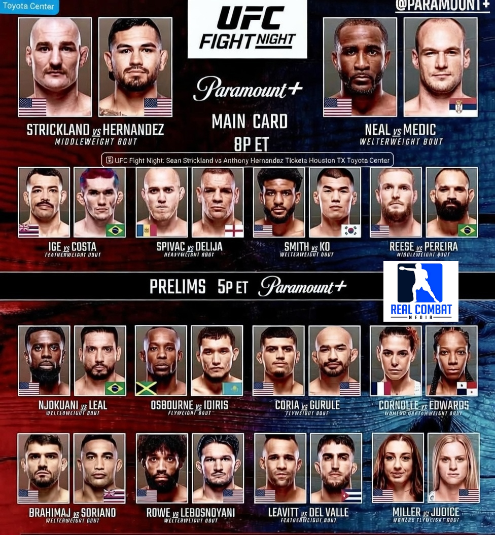 Strickland vs. Hernandez Poster