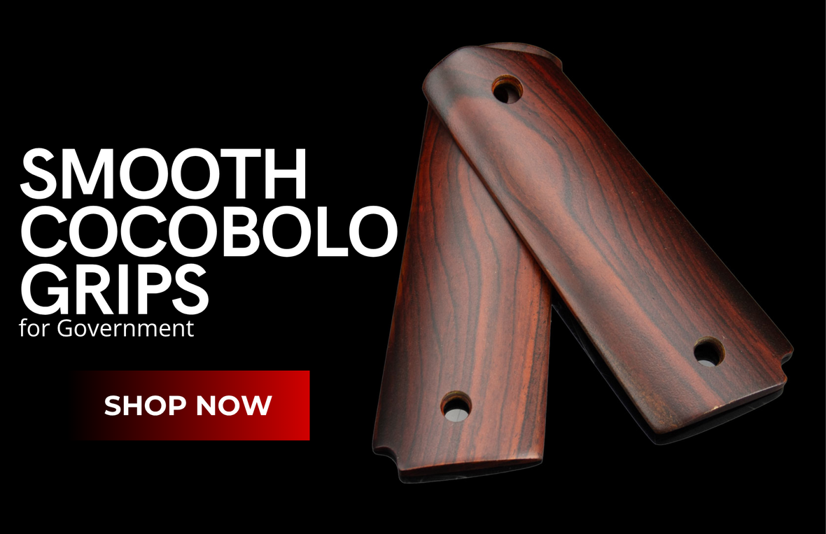 Smooth Cocobolo Grips