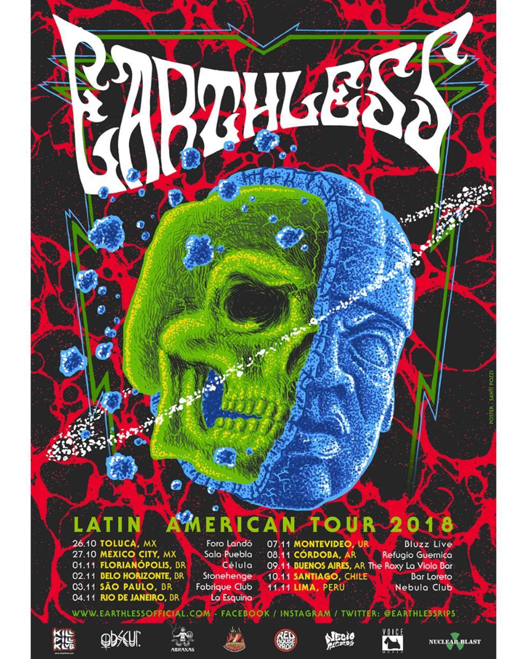 tour earthless atualizado